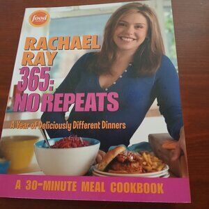 Rachael Ray 365 No Repeats A year of Deliciously Different Dinners Cookbook GUC